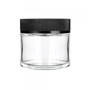 Child Resistant Packaging Glass Jars Weed Packaging With Screw Top Lid - SafeCare