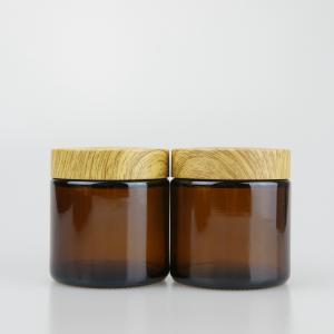 Child Resistant Glass Jars with Bamboo Childproof Lid for Weed - SafeCare