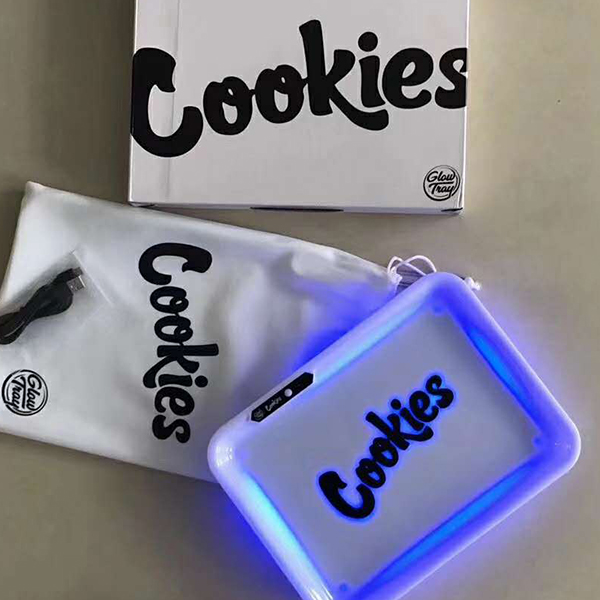 led serving tray