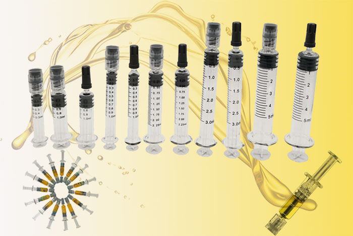 Glass Dab Applicator Syringes