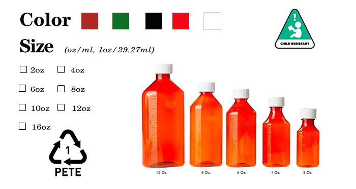 Liquid Medicine Bottles