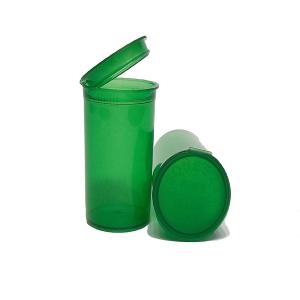 Squeeze Sides Plastic Vials