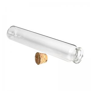 Cork Top Glass Pre Roll Joint Tubes