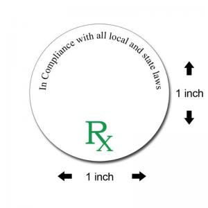 Small Round Medical Labels