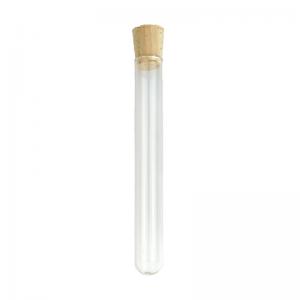 16x125mm Glass Pre-Roll Tubes Cork Stopper - SafeCare