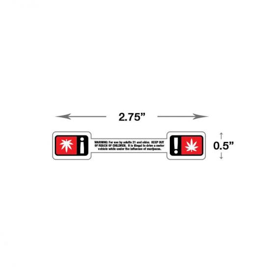 120mm Clear Super Seal Pre-Roll Tubes - Child Resistant, Tamper Evident,  and Air-Tight Pre-Roll Packaging