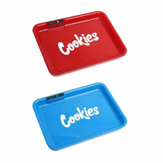 Wholesale Weed Tray with Grinder Magnetic Rolling Tray with Custom Design -  China LED Tray Cookies and Glow Tray LED price