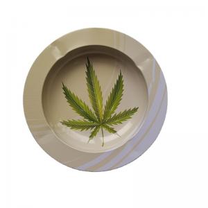 Customize Round Cigar Ashtray