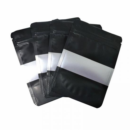 Mylar Bag Zipper Lock Stand Up Pouch Smell Proof Plastic Packaging Bag