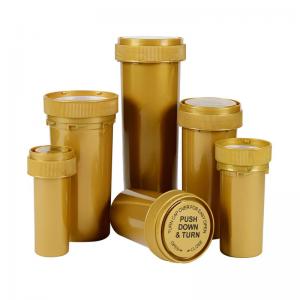 Reversible Cap Vials Dual-Purpose Medicine Bottles