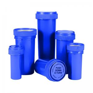 Reversible Cap Vials Dual-Purpose Medicine Bottles