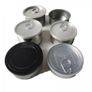 100% smell proof airtight ring pull machine seal tin cans for weed - SafeCare