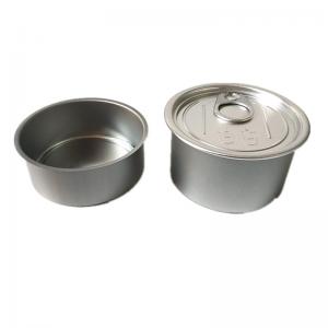 100ml custom design hand sealableing ring pull tin box for tuna - SafeCare