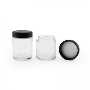 2oz child proof glass jar