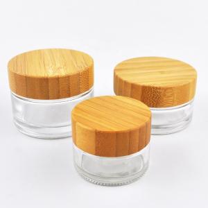 Airtight Smell Proof Glass Jar With Wooden Cap Child Resistant Glass Jar - SafeCare