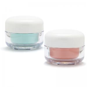 Plastic Ps Empty Cosmetic Cream Jar - SafeCare