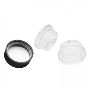 5ml white glass jar