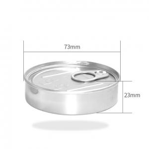 Smell Proof Self Hand Sealed 3.5 Gram Presstin Tuna Tin Can With Black Lids - SafeCare