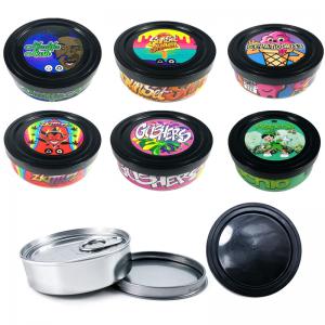 100ml 3.5g Pressitin Tin Can Customizable Label Stickers Metal Can - SafeCare