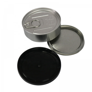 Hot Selling Hand Press Sealed Metal Box 3.5gram Easy Ring Pull Tin Cans - SafeCare