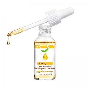 Glass Tincture CBD Oil Dropper Bottle 500mg - SafeCare