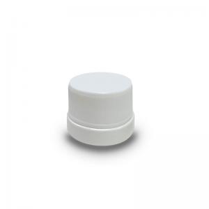1 Gram Concentrate Container 5ml White Round Extract Oil Glass Jar with child proof lid - SafeCare