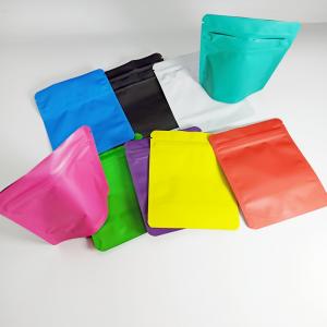 3.5g Plastic Children resistant regular zipper Customized Mylar Bag - SafeCare