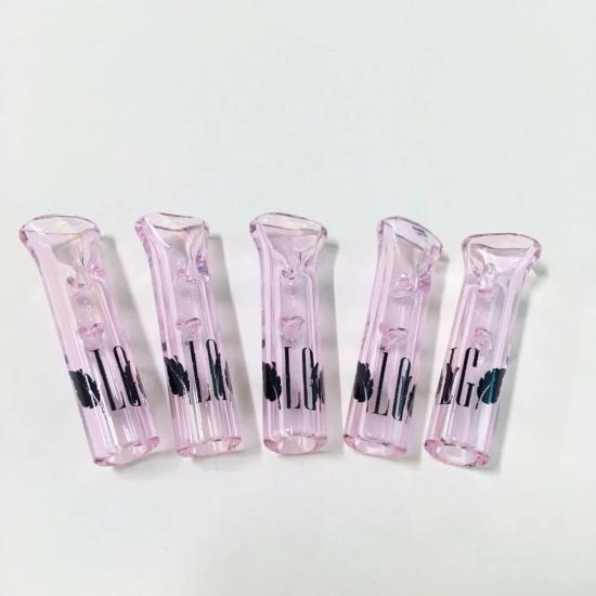 Smoking Flat Round Shape Glass Filter Tips For Joints - SafeCare