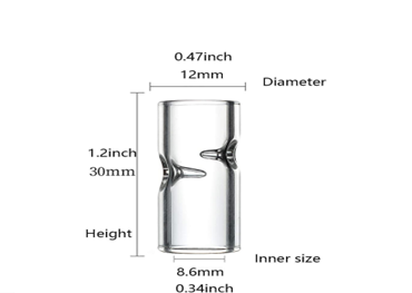Glass Cigarette Holder Function