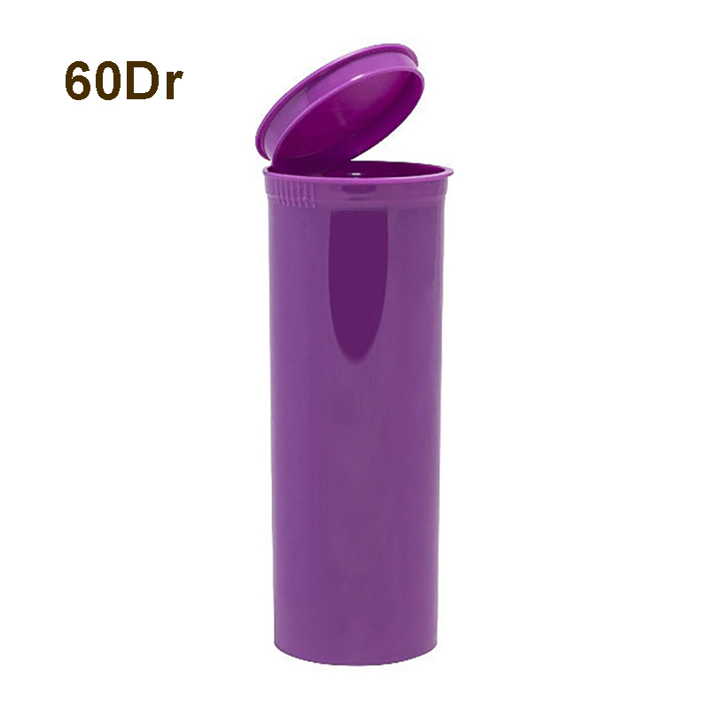 60DR CRC Squeeze Sides Pop Open lid Pill bottle